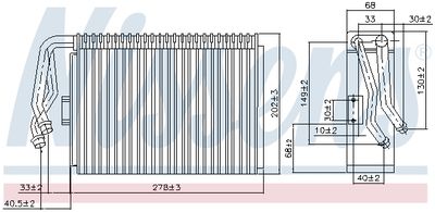 NISSENS Verdamper, airconditioning (92097)