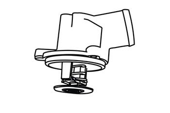 WXQP 120827 Термостат для MERCEDES-BENZ C-CLASS (Мерседес К-класс)