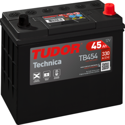 Стартерная аккумуляторная батарея TUDOR TB454 для TOYOTA MATRIX