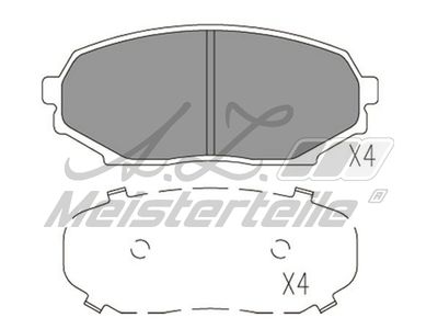 комплект спирачно феродо, дискови спирачки A.Z. Meisterteile AZMT-44-022-2332