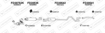 SISTEM DE ESAPAMENT VENEPORTE 300162