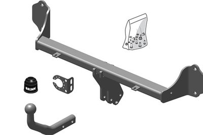 Zestaw zaczepu przyczepy BRINK 554400