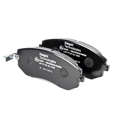 BREMSBELAGSATZ SCHEIBENBREMSE DELPHI LP1718 6