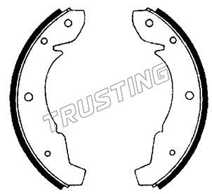 Комплект тормозных колодок TRUSTING 124.262 для VW KAEFER