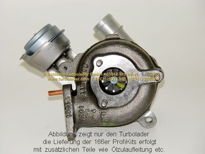 LADER AUFLADUNG SCHLÜTTER TURBOLADER 16600130 6