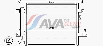 KONDENSATOR KLIMAANLAGE