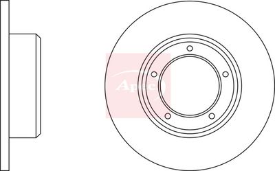 APEC Brake Disc DSK908