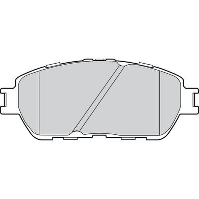 BREMSBELAGSATZ SCHEIBENBREMSE VALEO 302821 1
