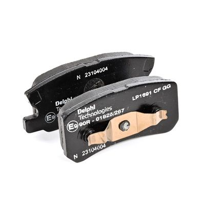 BREMSBELAGSATZ SCHEIBENBREMSE DELPHI LP1691 26
