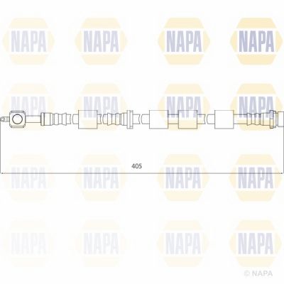 Brake Hose NAPA NBH1105