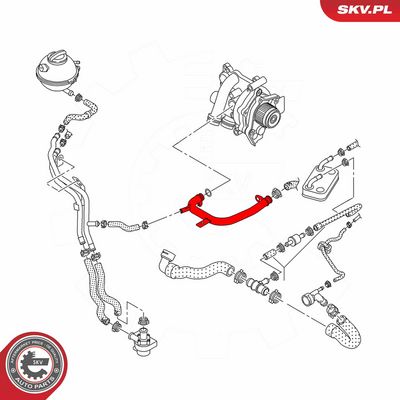 Potrubí chladiva SKV 43SKV602