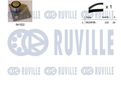 Комплект ремня ГРМ RUVILLE 550128 для NISSAN PRIMERA