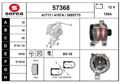 GENERATOR EAI 57368