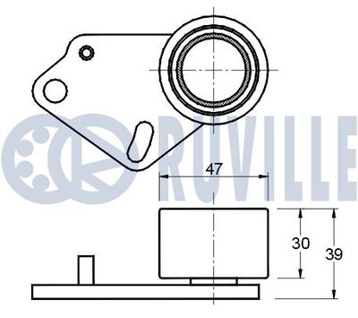 ROLA INTINZATOR CUREA DISTRIBUTIE RUVILLE 540656 1