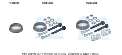 BM CATALYSTS FK90564 Катализатор  для OPEL ASTRA F (T92) 1.8 i 16V (F19, M19)