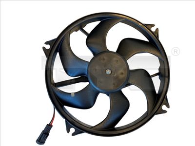 Вентилятор, охлаждение двигателя TYC 805-0011 для CITROËN C4
