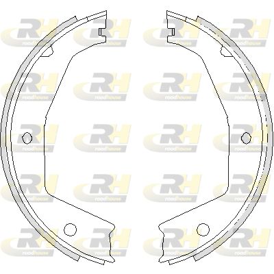 Szczęka hamulcowa, hamulec postojowy ROADHOUSE 4743.00