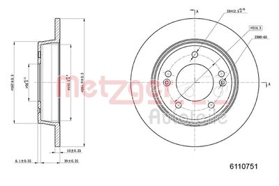 DISC FRANA METZGER 6110751