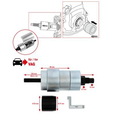 MONTAGEWERKZEUGSATZ ZAHNRAD-KURBELWELLE
