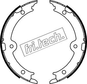 Zestaw szczęk hamulcowych, hamulec postojowy FRI.TECH. 1115.321