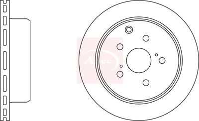 APEC Brake Disc DSK937