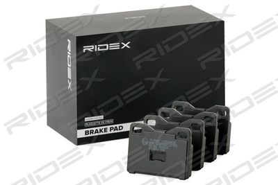 RIDEX 402B1258 Тормозные колодки и сигнализаторы  для FERRARI 512 (Феррари 512)