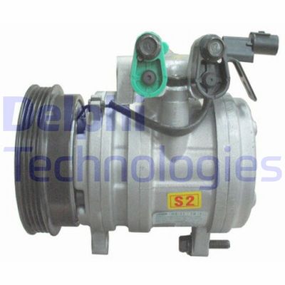 Компрессор, кондиционер DELPHI TSP0155495 для HYUNDAI GETZ