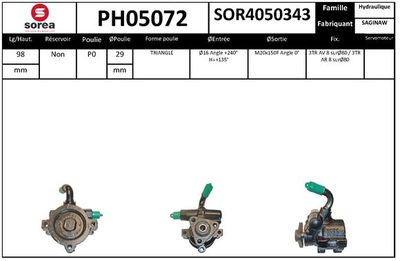 HYDRAULIKPUMPE LENKUNG EAI PH05072