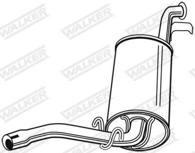 ENDSCHALLDäMPFER WALKER 70535 8