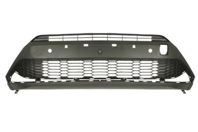 Voorbumper afdekking Voor (met parkeersensor gaten, plastic, zwart) past: TOYOTA C-HR 1 04.19-05.23