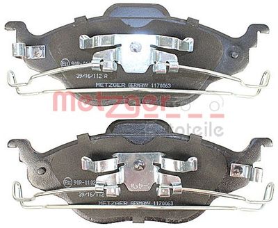 Brake Pad Set, disc brake 1170063