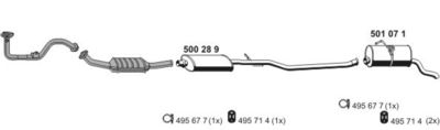 SISTEM DE ESAPAMENT ERNST 090298