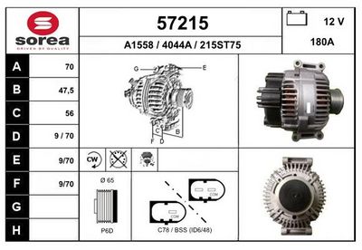 GENERATOR EAI 57215