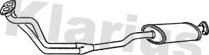 KLARIUS 250287 Глушитель выхлопных газов  для OPEL OMEGA A (V87) 1.8 S (F19, M19, N19)