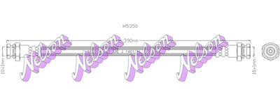 KAWE H5350 Тормозной шланг  для ISUZU ELF (Исузу Елф)