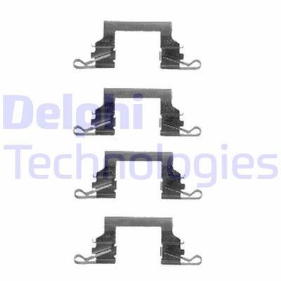 DELPHI LX0445 Комплектуючі дискового гальмівного механізму для INFINITI (Инфинити)