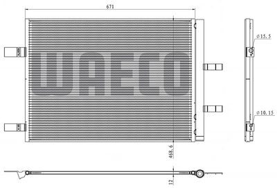 KONDENSATOR KLIMAANLAGE