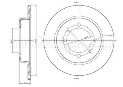 Brake Disc 23-0434C