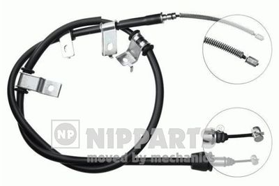 Тросик, cтояночный тормоз NIPPARTS J15358 для HYUNDAI GETZ