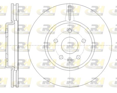 ROADHOUSE 61794.10 Тормозные диски для OPEL ASTRA K (B16) 1.6 CDTi (68)
