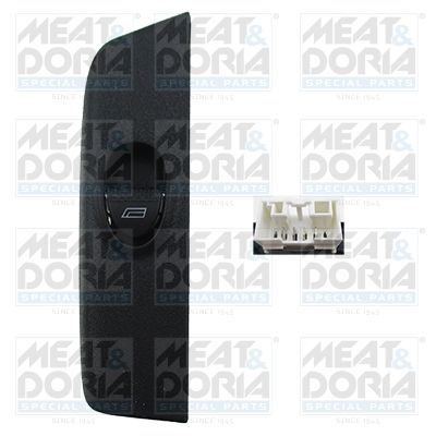 Выключатель, стеклолодъемник MEAT & DORIA 26528 для FIAT MULTIPLA