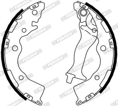 SET SABOTI FRANA FERODO FSB4086 1