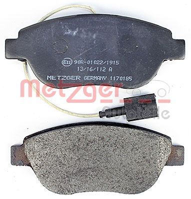BREMSBELAGSATZ SCHEIBENBREMSE METZGER AUTOTEILE 1170185 2