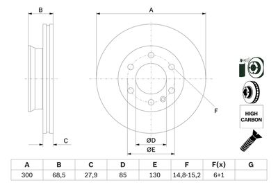 Brake Disc 0 986 479 294