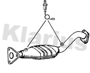 Katalizator KLARIUS 4419686