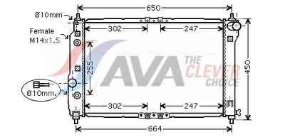 KüHLER MOTORKüHLUNG AVA Clever Choice DWA2068
