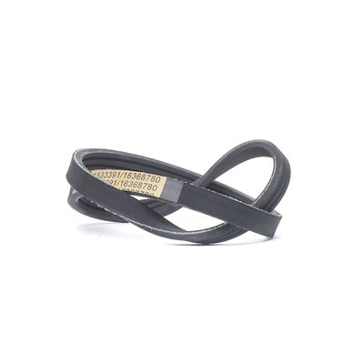 водна помпа + комплект пистови ремъци клиновидно оребряване RIDEX 4172P0136