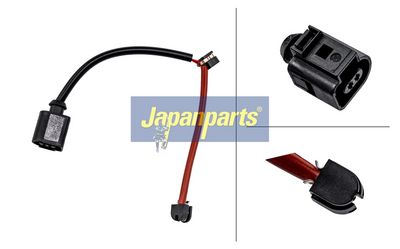 JAPANPARTS Įspėjimo kontaktas, stabdžių trinkelių susidėvėjimas