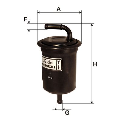 FILTRU COMBUSTIBIL FILTRON PP887 1