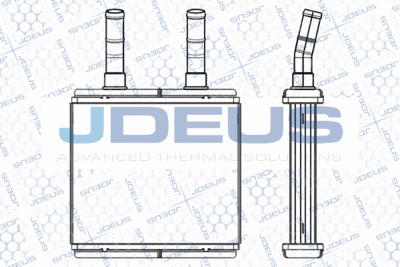 JDEUS M-254009A Радиатор печки  для HYUNDAI ATOS (Хендай Атос)